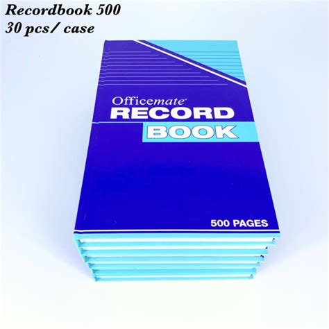 Record Book 500 pages | Lazada PH