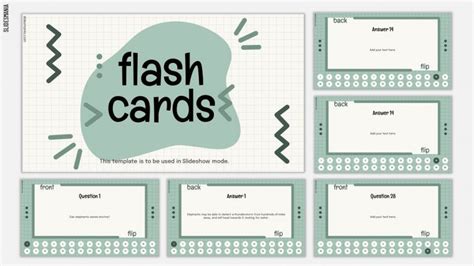 Flashcards template | Free PowerPoint template & Google Slides theme