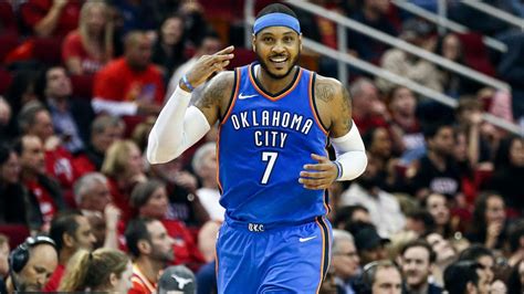 Carmelo Anthony says he really enjoyed his season with Thunder: 'I wish ...