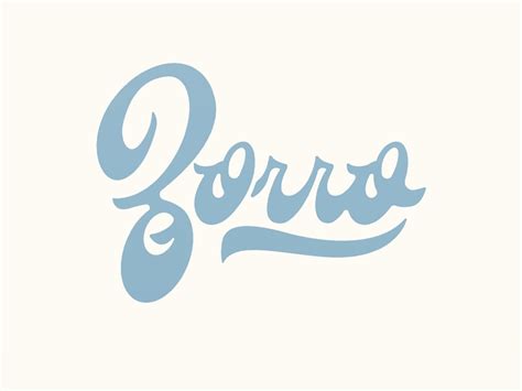 Zorro by Parker Gibson on Dribbble