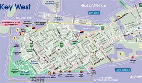 Key West Beach Location Map and Guide