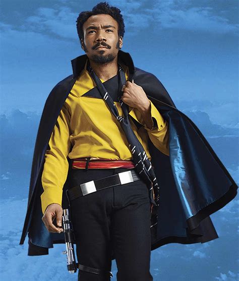 Donald Glover Solo A Star Wars Story Lando Calrissian Cape - Jackets ...