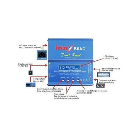 IMAX B6 AC Professional Charger (limited offer) - Glider Battery Shop