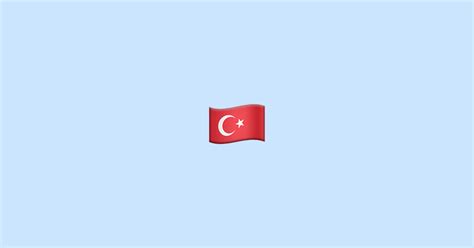 🇹🇷 drapeau : Turquie - Emoji Signification