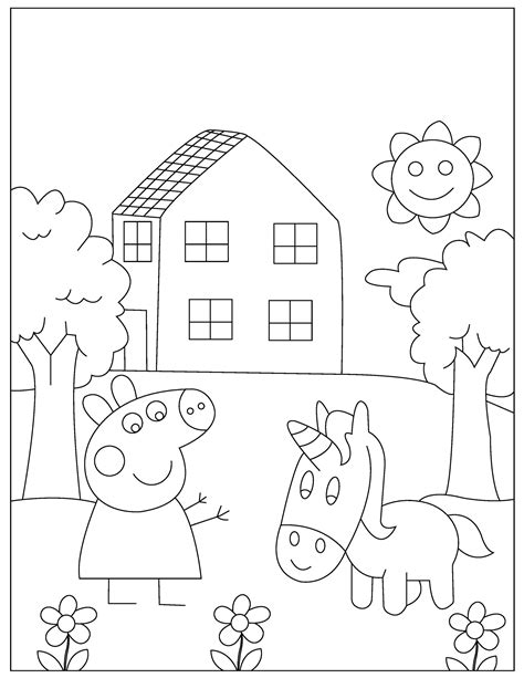 78 Collections Coloring Pages Peppa Pig Online Latest HD - Coloring ...