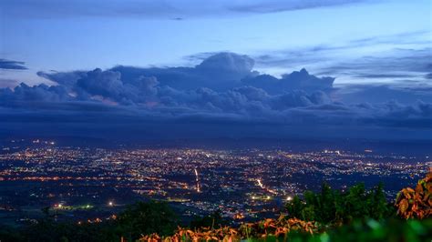 Santiago city night, Dominican Republic - Cibao region | Natural ...