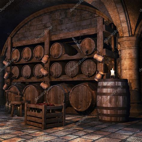 Old wine cellar Stock Photo by ©FairytaleDesign 66191231