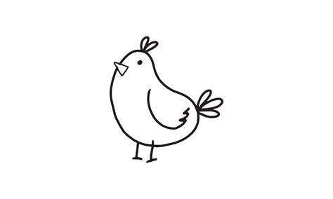 a cute little bird. pets animal cartoon coloring character collection ...