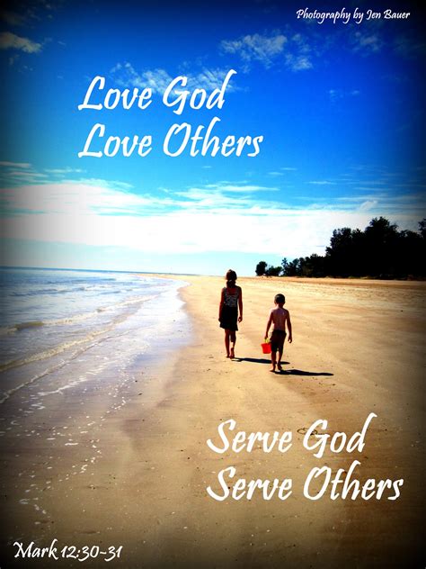 Be Thou Exalted: Love God, Love Others ~ Our Family Motto