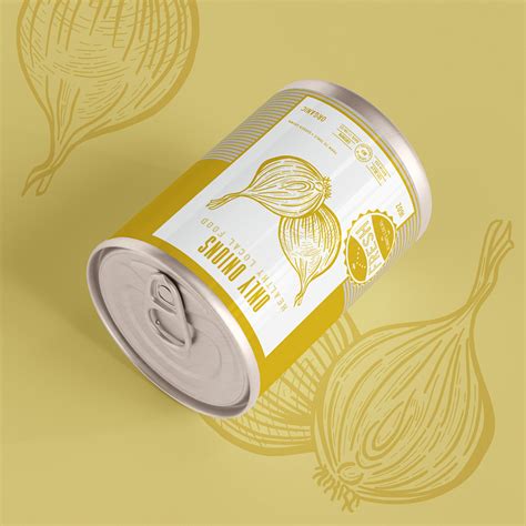 Food Packaging, Soup Can Labels with Organic Illustrations by Hoot ...