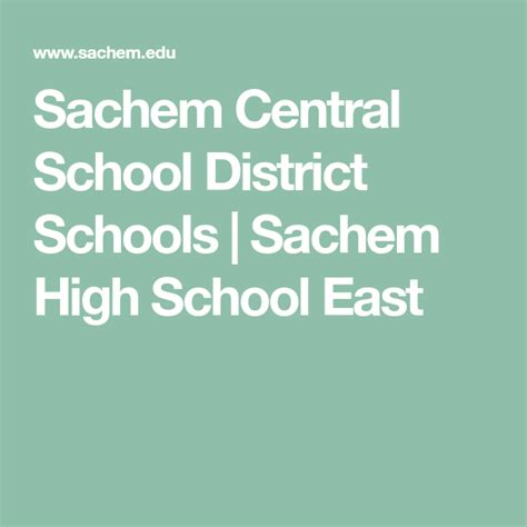 Sachem Central School District Schools | Sachem High School East