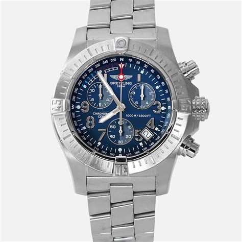 Breitling Avenger Seawolf Chronograph Blue Dial A73390 - NEOFASHION