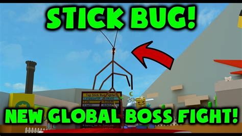 NEW BOSS!?! STICK BUG! Roblox Bee Swarm Simulator - YouTube