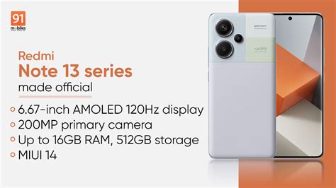 Redmi Note 13, Note 13 Pro, Note 13 Pro+ launched in China: price ...