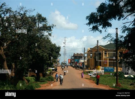 Main Street in Gulu, northern Uganda Stock Photo - Alamy