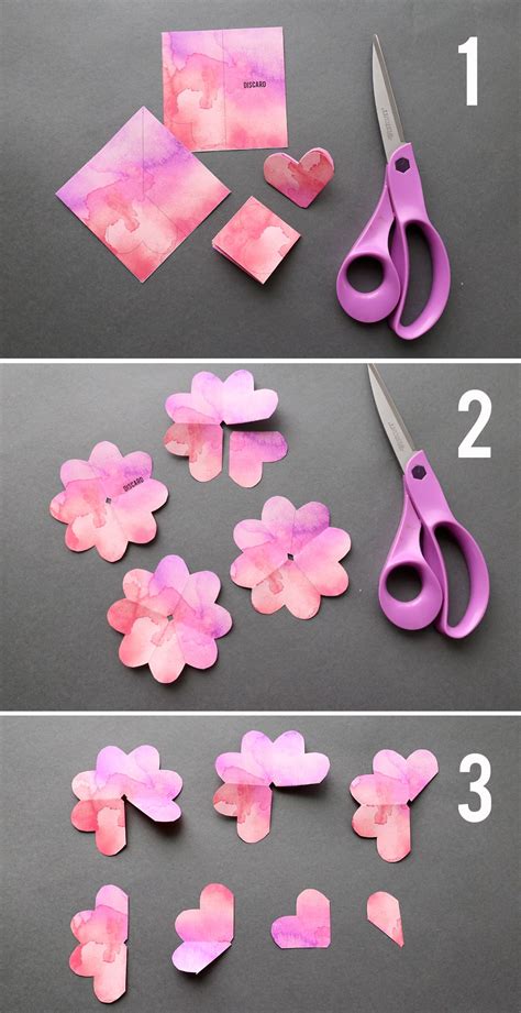 Diy Paper Flowers Template