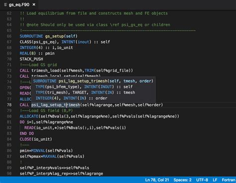 GitHub - hansec/vscode-fortran-ls: Fortran IntelliSense for Visual ...