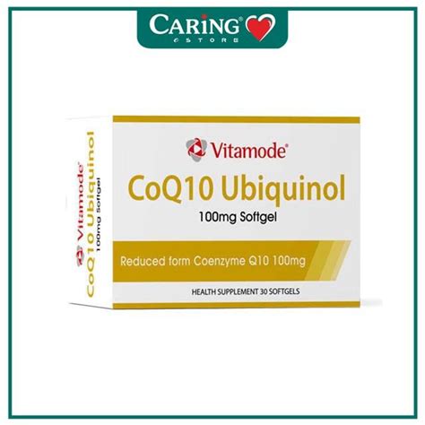 VITAMODE CO Q10 UBIQUINOL 100MG 30S | Caring Pharmacy Official Online Store