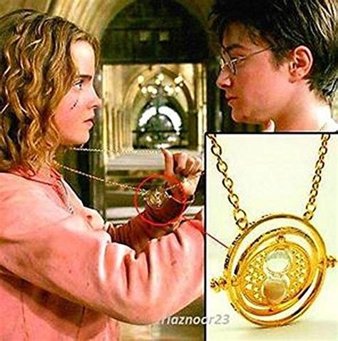 Harry Potter Hermione Granger Time-Turner Time Travel Hourglass Pendant ...