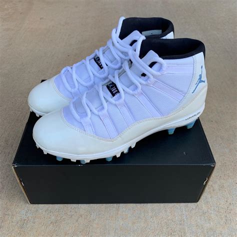 Jordan XI 11 Retro Low TD Columbia Football Cleats AO1560 117 Size For ...