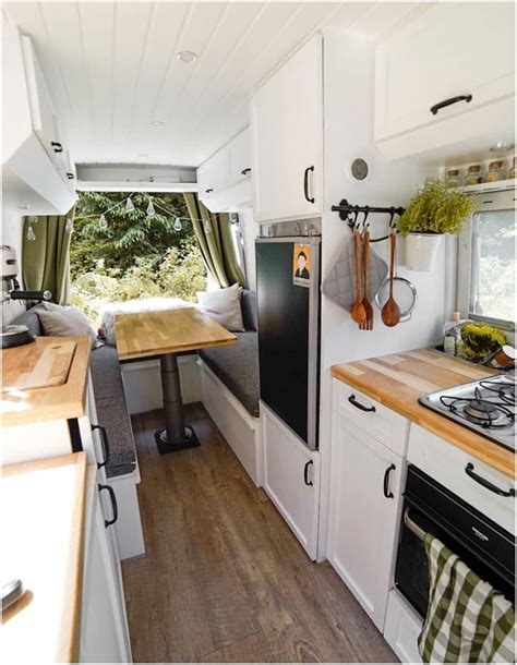 Camper Van Interior Conversions That Will Make You Want To | Van ...