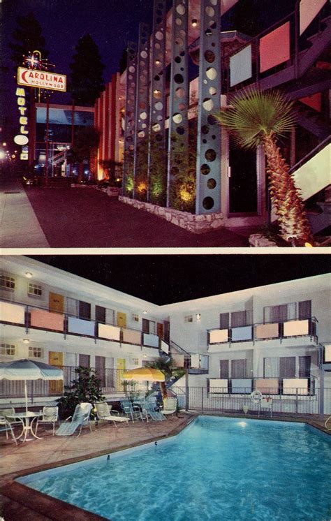 Carolina-Hollywood Motel, California | Googie architecture, Commercial ...