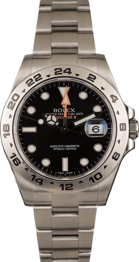 Rolex Explorer II Black Dial