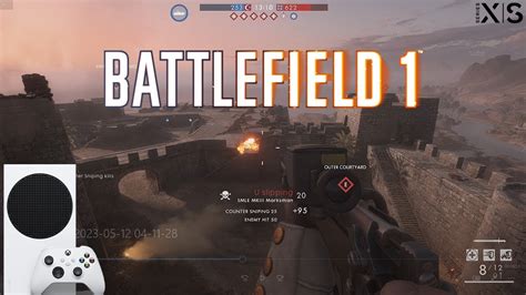 Battlefield 1 Gameplay Xbox Series S 1080p 60fps - YouTube