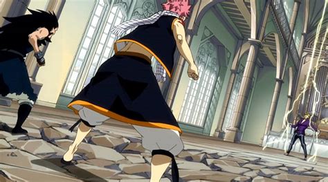 Natsu Dragneel & Gajeel Redfox vs. Laxus Dreyar | Laxus dreyar, Fairy ...