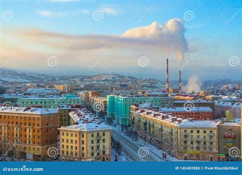 Monument In Murmansk, Russia. Editorial Photo | CartoonDealer.com #76907107