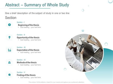 Abstract Summary Of Whole Study Opportunity Ppt Powerpoint Presentation ...