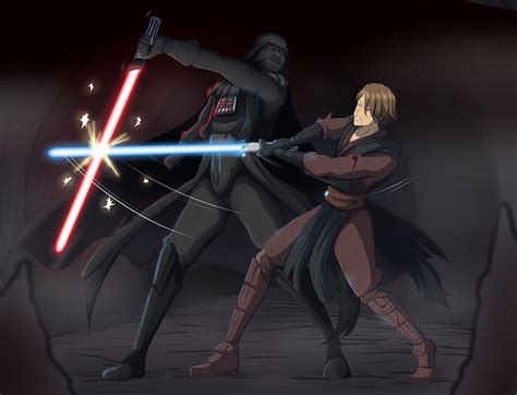 Anakin Skywalker Vs Darth Vader Tython Round 1 by FreeManWriter on ...