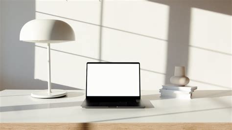 Laptop on a Table · Free Stock Photo