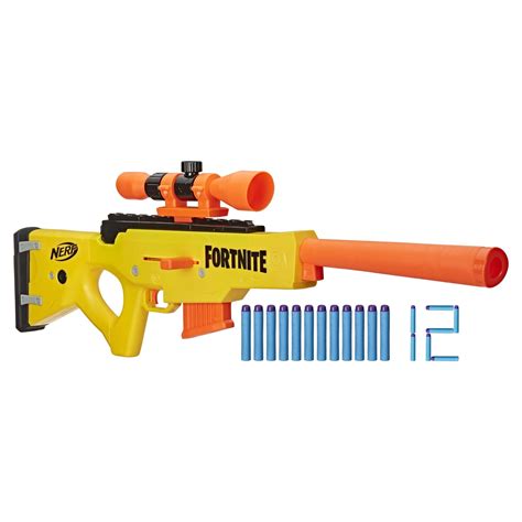 Nerf Fortnite BASR-L Blaster, Includes 12 Official Darts, Kids Toy for ...