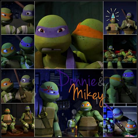 TMNT:: Donnie and Mikey by Culinary-Alchemist on DeviantArt