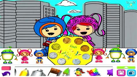 Team Umizoomi Games Bubble Guppies, Dora Coloring Book Draw & Play ...