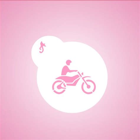 Dirt Bike Stencil - Cheap Cookie Cutters