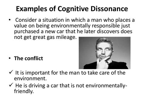 Cognitive dissonance