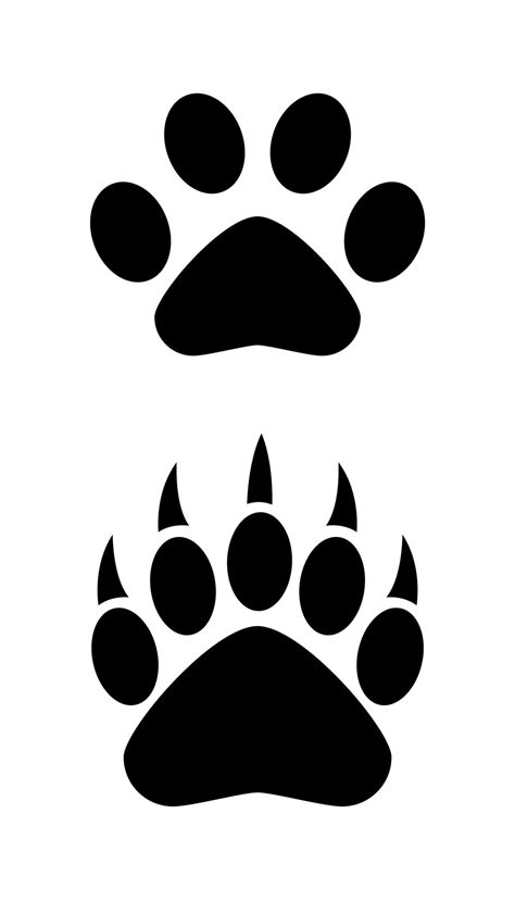 Bear Paw Drawing - ClipArt Best