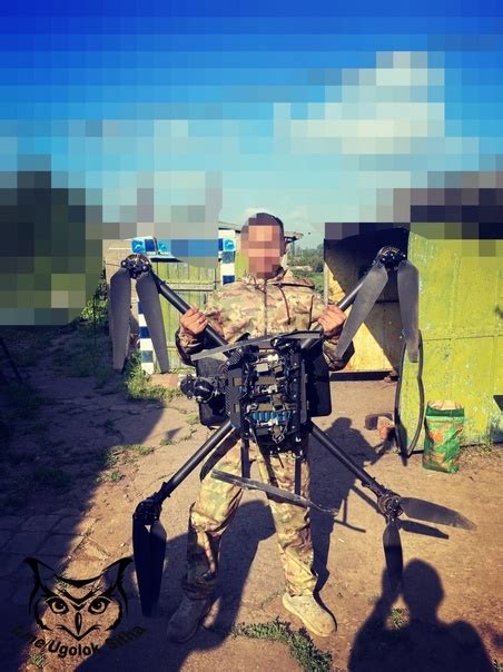 Trophy Ukrainian drone “Baba-Yaga”, assembled from agricultural Chinese ...