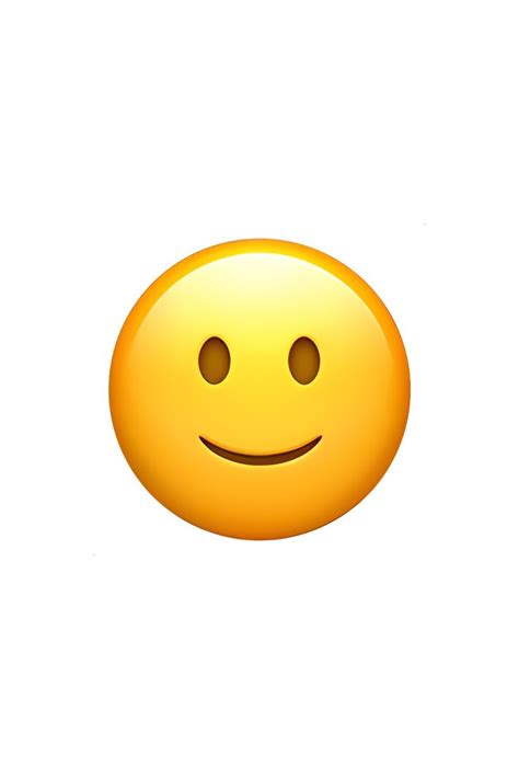 🙂 Slightly Smiling Face Emoji | Emoji, Emoji images, Apple emojis