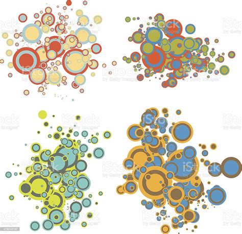 Bubble Cloud Stock Illustration - Download Image Now - Abstract ...