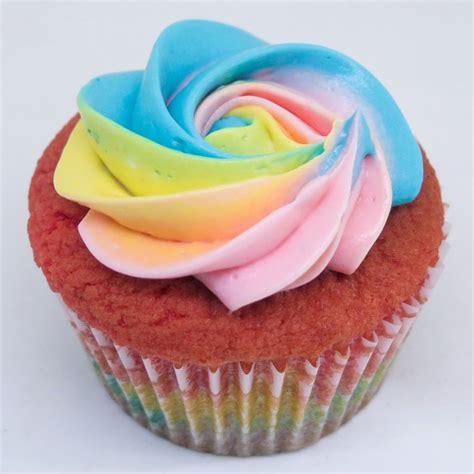 Over the Rainbow Cupcake