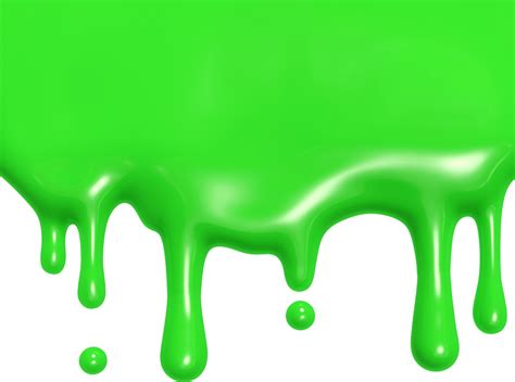 Green Slime, Toxic Substance, Alien Organism, Mutant Gel, Neon Goo PNG