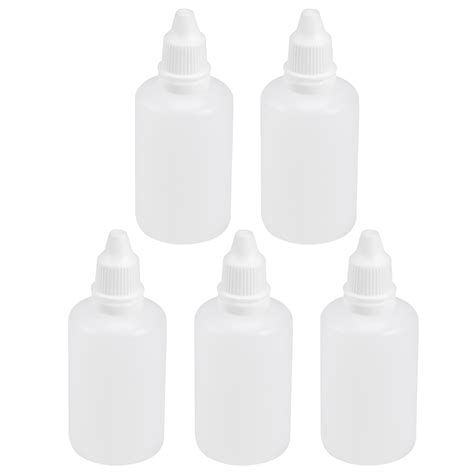 Plastic Dropper Bottles, 50ml Empty Squeezable Liquid Dropper Bottle ...