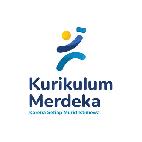 Logo Resmi Kurikulum Merdeka Belajar Mengajar Desain Horizontal Karena ...