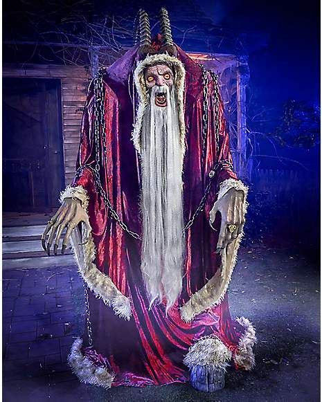 7.5 Ft Krampus Animatronic - Decorations - Spirithalloween.com ...