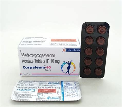 Medroxyprogesterone acetate 10 mg tablet at Rs 595 / Box in Mohali - ID ...