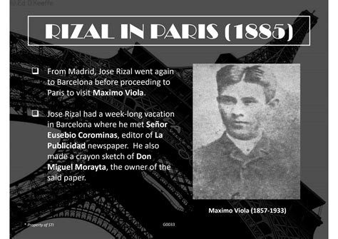 SOLUTION: Rizal103 Chapter 1 Rizal's Sojourn in Paris & Germany - Studypool