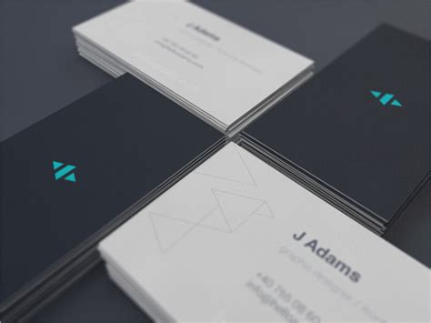 20 Minimalistic Business Card Designs for Your Inspiration - Hongkiat